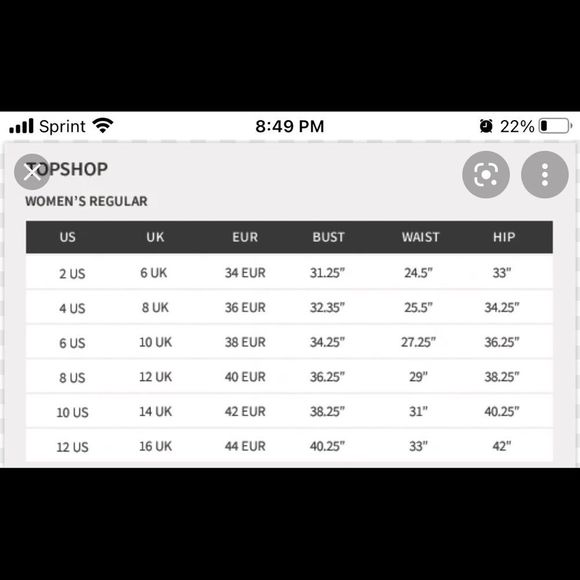 Topshop Pastel Dream Puff Sleeve Dress Sz 6 - Picture 9 of 9